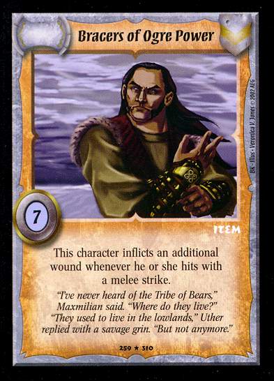 Bracers of Ogre Power - Foil